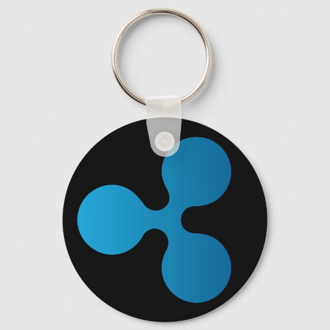 Chaveiro Básico XRP Ripple (Escuro) (Frente)