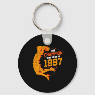 Chaveiro Basquete de aniversário de 25 anos vintage 1997 an