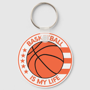 Chaveiro Basquete é a minha vida. Ideias de presentes para 