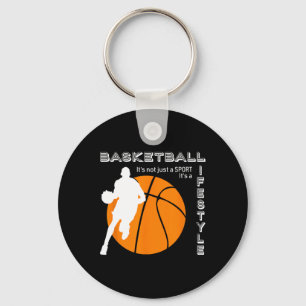 Chaveiro Basquete é um estilo de vida - Basquete
