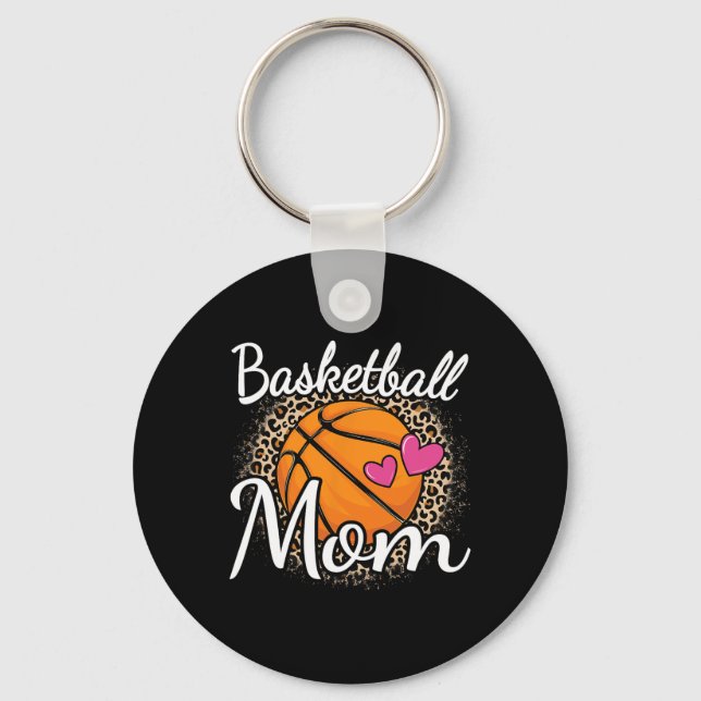 Chaveiro Basquete Mãe Leopardo Imprime Mama (Frente)