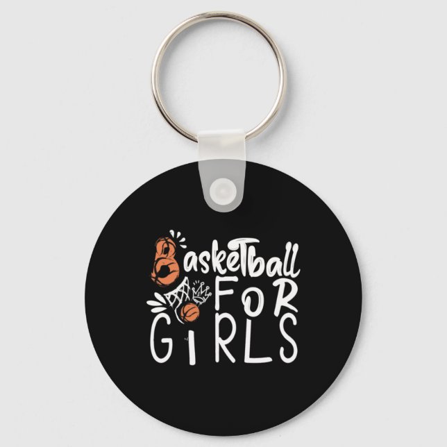 Chaveiro Basquete Para Meninas (Frente)