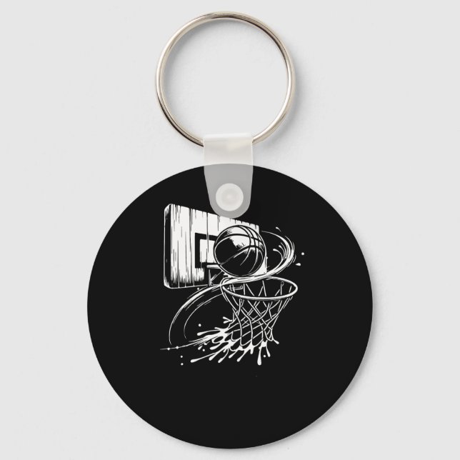 Chaveiro Basquete Para Meninas (Frente)