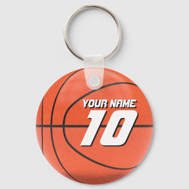 Chaveiro Basquete Personalizado (Frente)