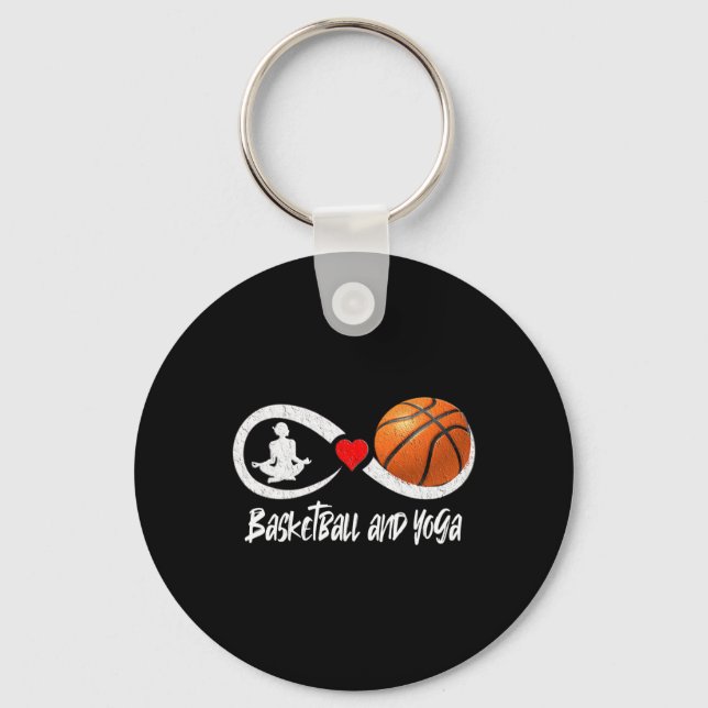 Chaveiro Basquete Yoga Mama (Frente)