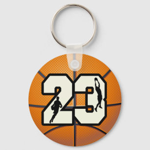 Chaveiro Basquetebol do número 23