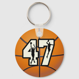 Chaveiro Basquetebol do número 47