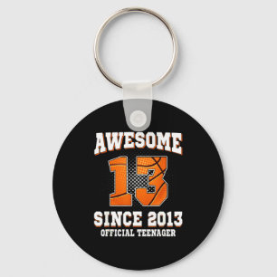 Chaveiro Basquetebol Oficial Adolescente Desde 2013 13º Mem