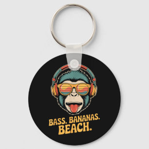 Chaveiro Bass Bananas Praia Diversão Vibrações de Verão Mac