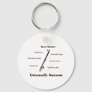 Chaveiro Bass Clarinet