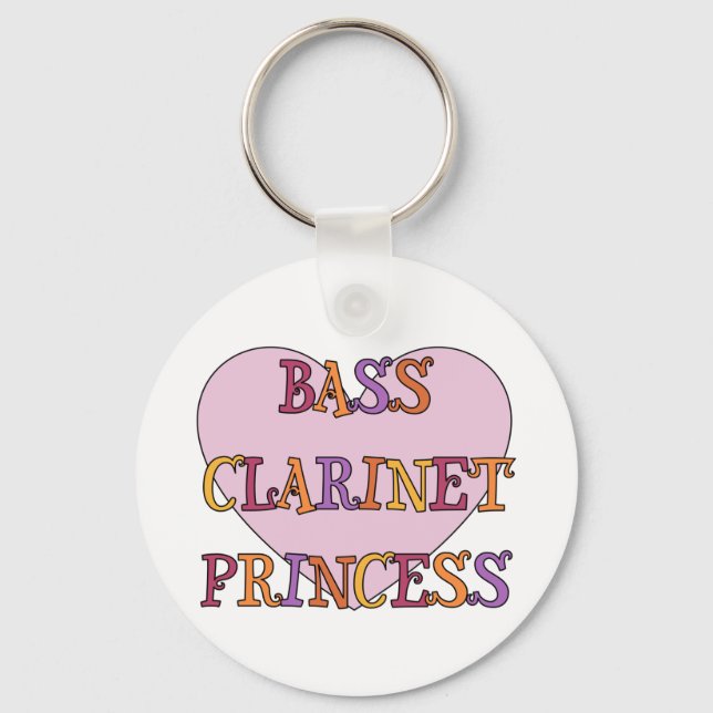 Chaveiro Bass Clarinet Princess (Frente)