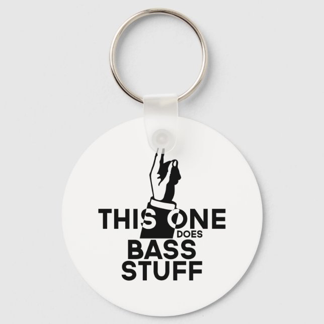 Chaveiro Bass Studs - Música Bass Engraçada (Frente)