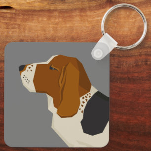 Chaveiro Basset Hound