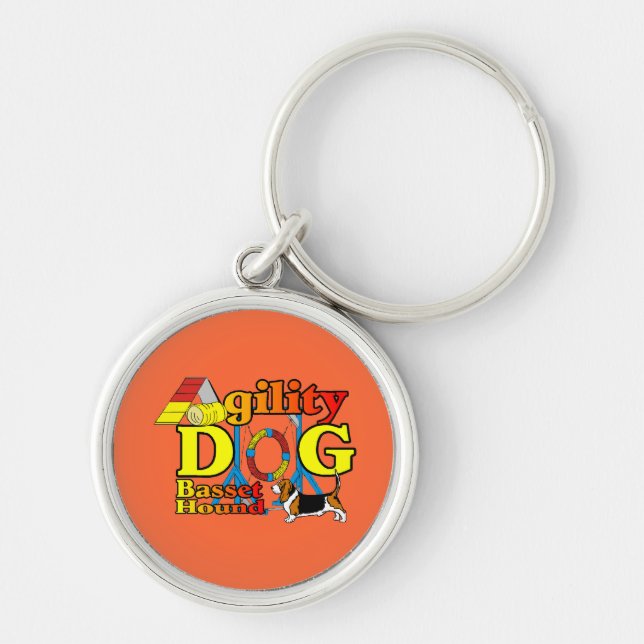 Chaveiro Basset_Hound_Agilidade (Frente)