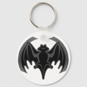 Chaveiro Bat Black Inv The MUSEUM Zazzle Gifts