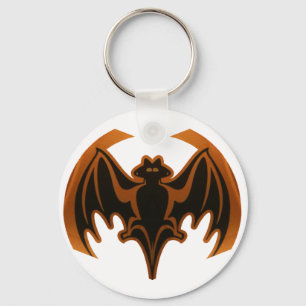 Chaveiro Bat Brown O MUSEUM Zazzle dá presentes