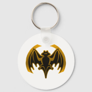 Chaveiro Bat Dourado O MUSEUM Zazzle Dons