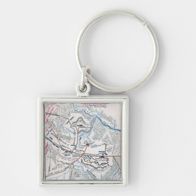 Chaveiro Batalha de Chancellorsville 3 (Frente)