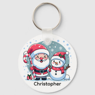 Chaveiro Batata de Natal Fofa Personalizada