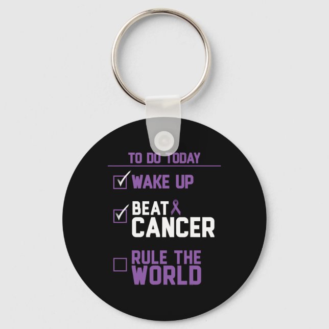 Chaveiro Bater no Cancer do Mundo (Frente)