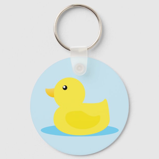 Chaveiro Bath Time Yellow Duck (Frente)