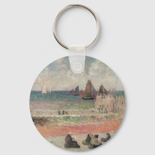 Chaveiro Bathing Dieppe de Paul Gauguin, Vintage Fine Art
