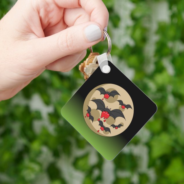 Chaveiro Bats De Vampiro De Comida Ketchup (Mão)