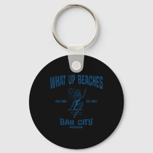 Chaveiro Bay City Michigan Mi Funny Vintage - Prensagem