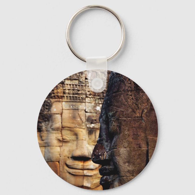 Chaveiro Bayon enfrenta Angkor Kingdom Camboja (Frente)