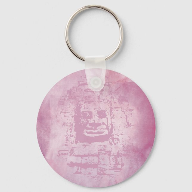 Chaveiro Bayon Face Rosa (Frente)
