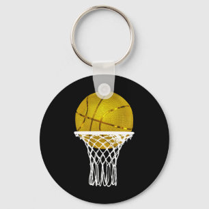 Chaveiro Bball Troféu Dourado de basquetebol Homens Present