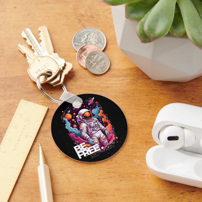 Chaveiro BE FREE Astronauta design (Mesa)