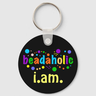 Chaveiro Beadaholic I.AM - Mostre seu Vício de Baixo