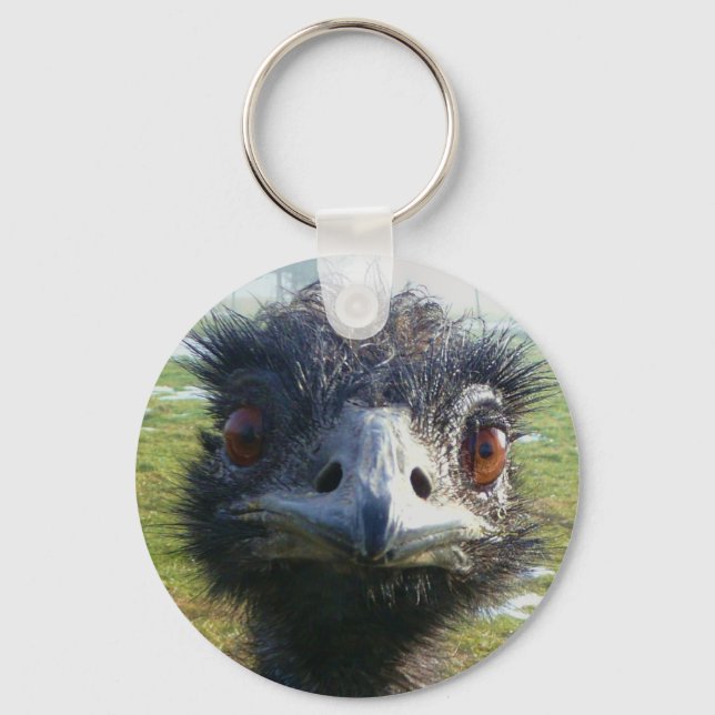 Chaveiro Beady Eyes EMU (Frente)
