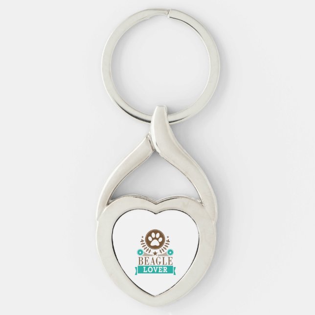 Chaveiro Beagle Dog Lover (Frente)