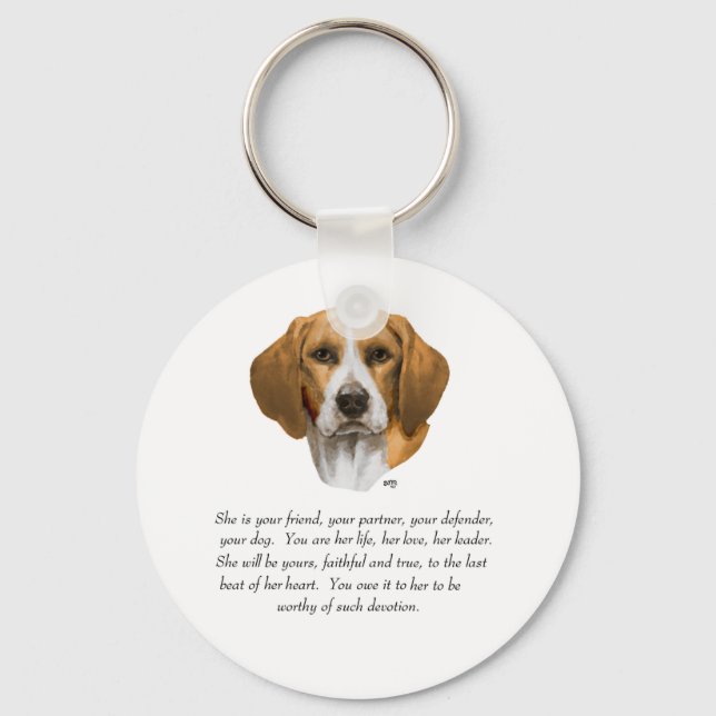 Chaveiro Beagle Keepsaame (Frente)