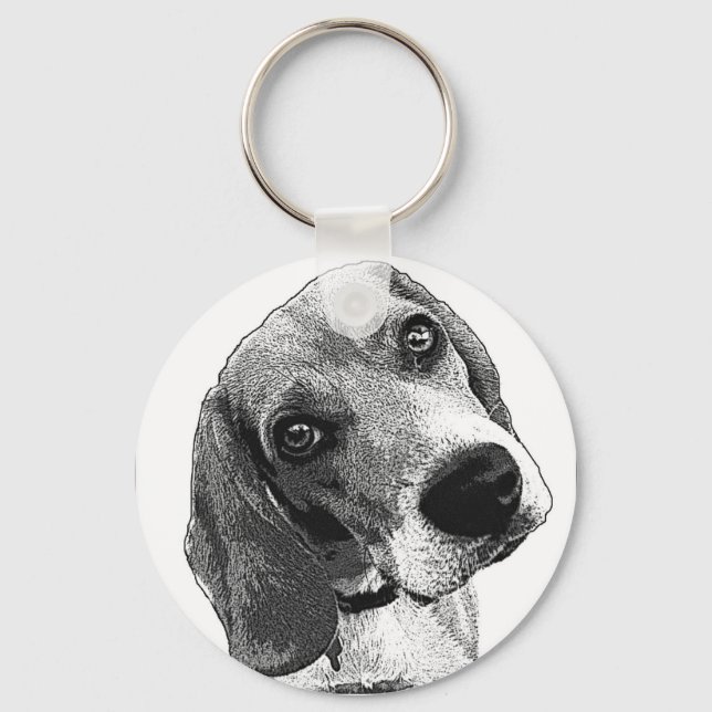 Chaveiro Beagle Love (Frente)
