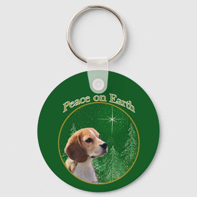 Chaveiro Beagle Peace (Frente)