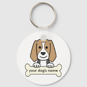 Chaveiro Beagle Personalizado