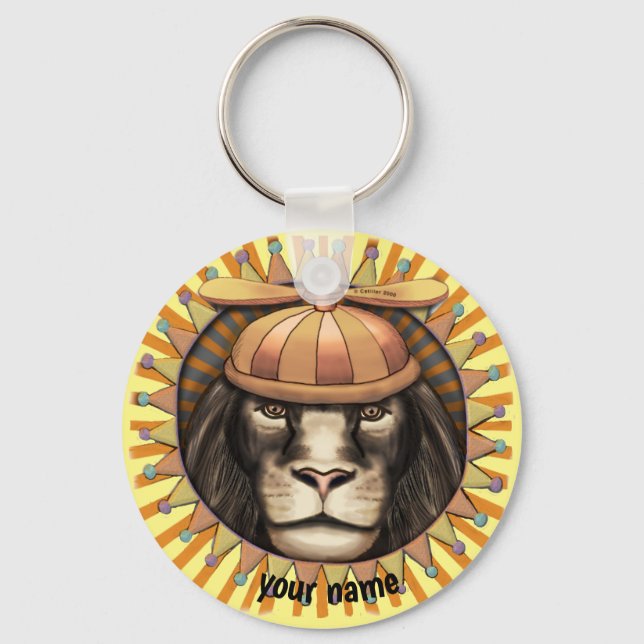 Chaveiro Beanie Lion (Frente)