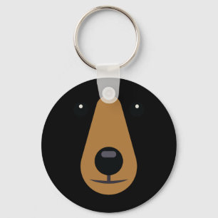 Chaveiro Bear Face Fácil Fácil Figurino De Halloween Adulto