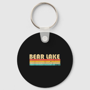 Chaveiro Bear Lake Utah Campanha de Pesca Engraçado Verão