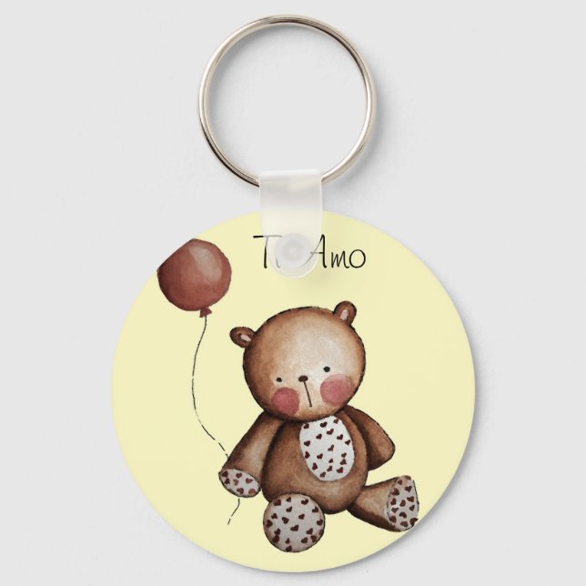 Chaveiro Bear Urso com Chave Balão (Frente)