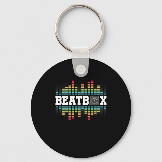 Chaveiro Beatbox Hiphop Sound Beatboxer Rap Music DJ Gift (Frente)