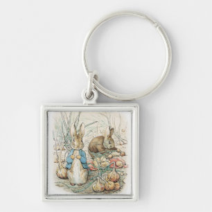 Chaveiro Beatrix Potter Peter Rabbit E Benjamin Bunny