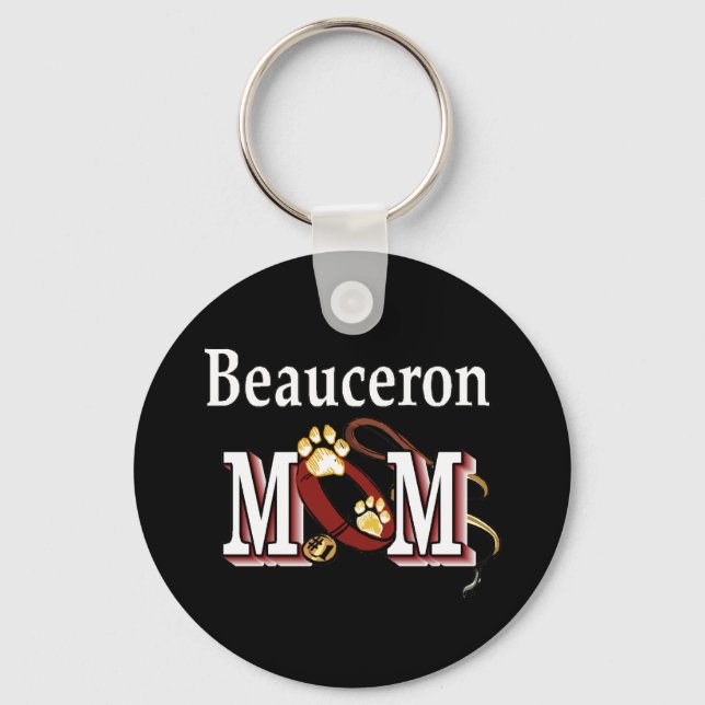 Chaveiro Beauceron Dog MOM (Frente)