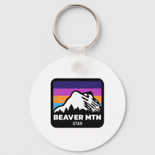 Chaveiro Beaver Mountain Utah Esquiando Snowboard Family Sk