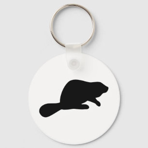 Chaveiro Beaver Silhouette