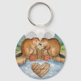 Chaveiro Beavers no Amor