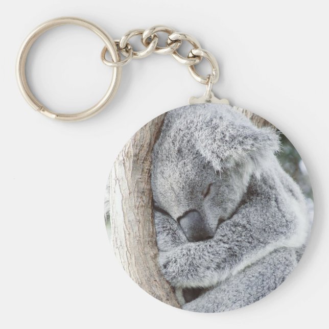 Chaveiro Bebê coala dormindo (Frente)